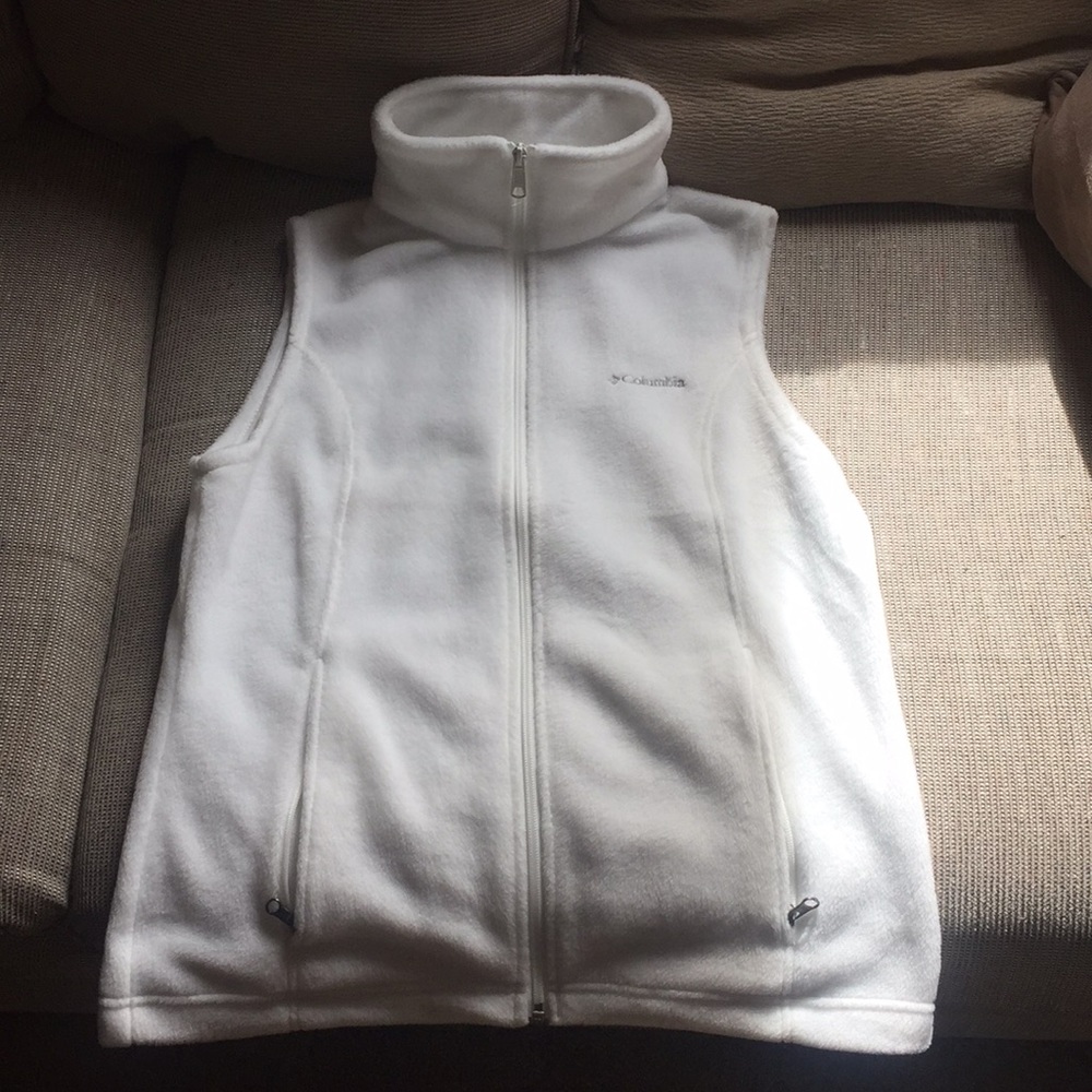 Brand New Columbia White Vest